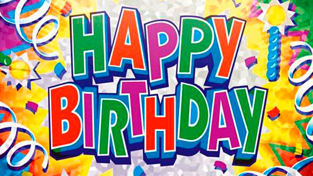 С Днем рождения!