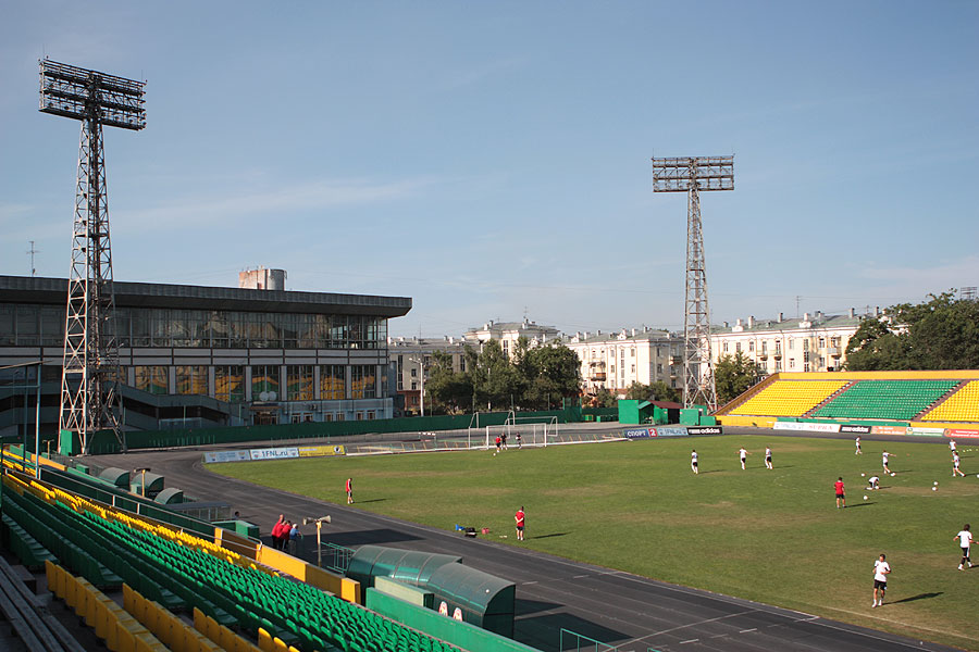 Стадион, на котором ФК «Новокузнецк» проводит домашние матчи