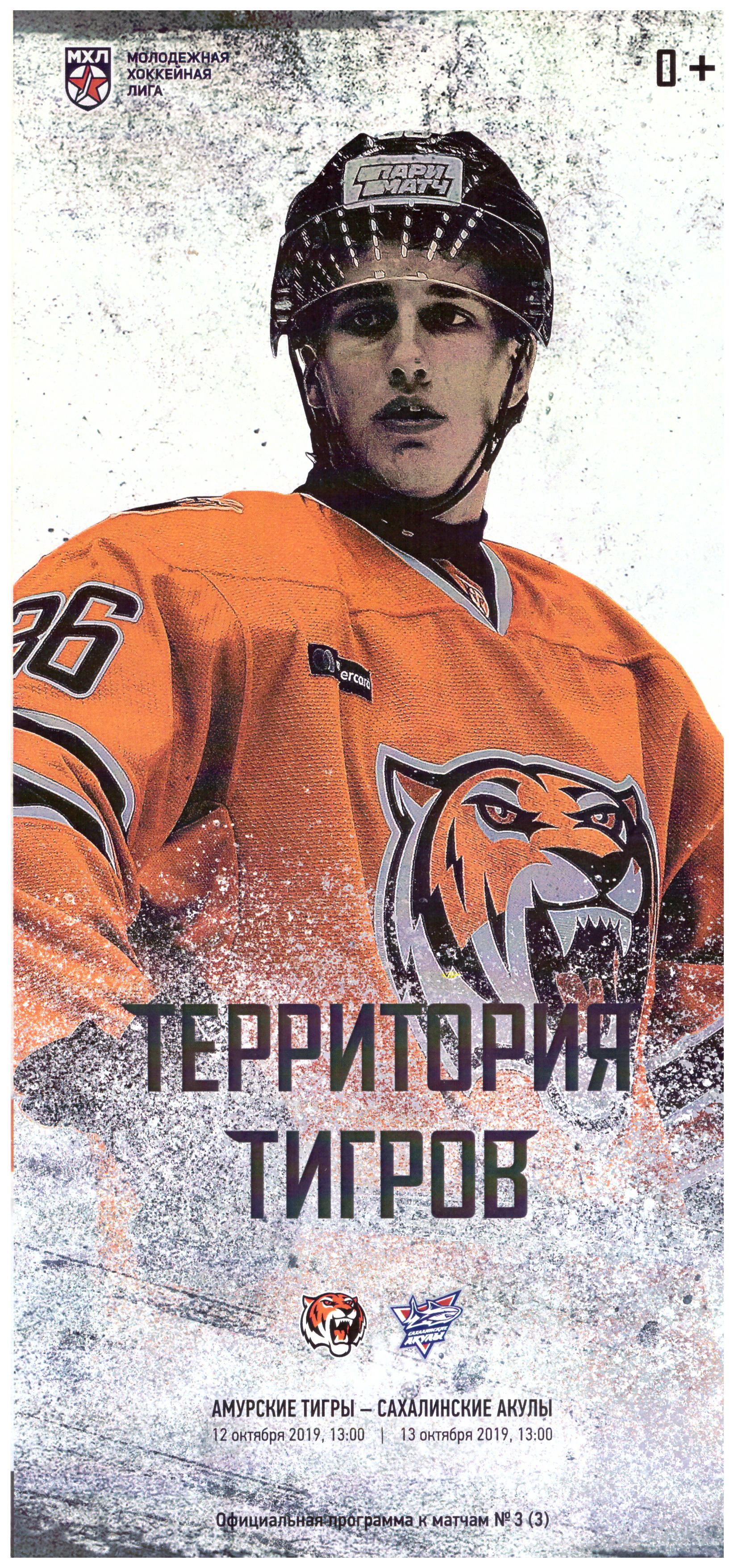 "Амурские Тигры" (Хабаровск) - "Сахалинские Акулы"